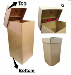 New Standing Wardrobe Hanger Box (10 Pcs) - Image 2