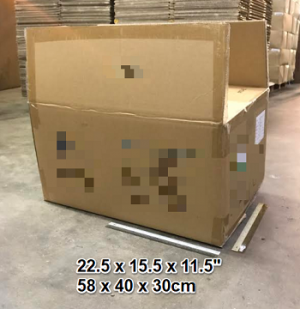 Used Large Carton Boxes (100 pcs)