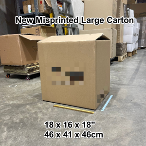 New Misprinted Large Carton Boxes (10 pcs)