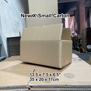 New XSmall Carton Boxes (25 pcs)